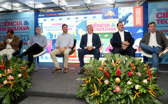 Governador Laurez Moreira abre 3ª Semana de Ciência e Tecnologia da Unitins e autoriza obras do Câmpus de Augustinópolis