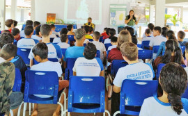 Naturatins promove ação de educação ambiental em escolas da APA Ilha do Bananal/Cantão