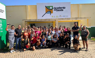 Operação Virtude: Em Arapoema, Polícia Civil faz palestra e participa de atividades na Academia da Saúde da pessoa idosa 

