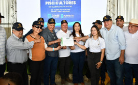 Durante o 1º Encontro de Piscicultores, Governo do Tocantins concede selo Sisbi para empresa de pescado em Almas