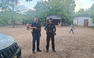 Diretoria de Polícia do Interior realiza visita e acompanha reunião em comunidade quilombola em Lagoa do Tocantins 