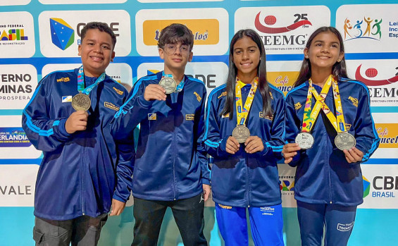 Com apoio do Governo do Tocantins, estudantes-atletas conquistam 30 medalhas nos Jogos Escolares Brasileiros