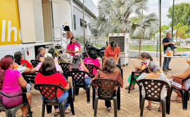 Em Palmas, Governo do Tocantins realiza exames de mamografia durante ação do Outubro Rosa