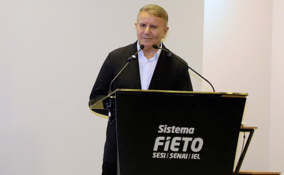 Governador Laurez Moreira participa da inauguração da Escola Sesi de Referência e ressalta importância das parcerias para qualificação dos tocantinenses