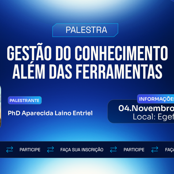 SefazTO promove palestra sobre Gestão do Conhecimento na Egefaz