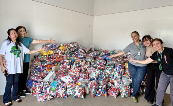 Naturatins realiza entrega de 264 kg de tampinhas plásticas ao Hospital de Amor