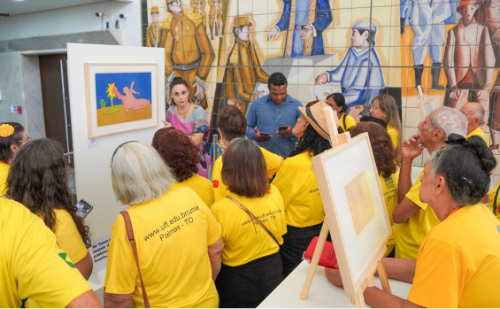 Promovida pelo Governo do Tocantins, exposição “Entre Gravuras e Traços” chega ao fim com grande visitação e reconhecimento do público