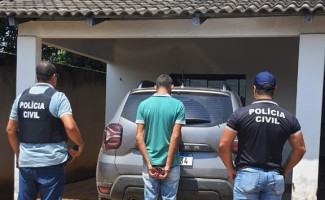 Em Almas, Polícia Civil cumpre mandado de prisão preventiva contra homem investigado por homicídio

