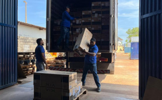 Governo do Tocantins recebe nova remessa de aparelhos de ar-condicionado