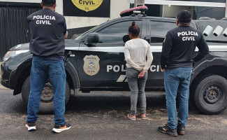 Mulher foragida da Justiça do Pará por estupro de vulnerável  é presa pela Polícia Civil em Natividade 
