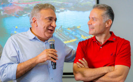 Governador Laurez Moreira e ministro Renan Filho assinam termo que autoriza estudos de viabilidade técnica, econômica e ambiental da rodovia que liga Palmas a Paraíso