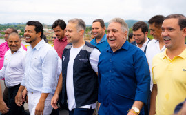 Governador Laurez Moreira e ministro Renan Filho vistoriam obras da Ponte de Xambioá e anunciam entrega para novembro
