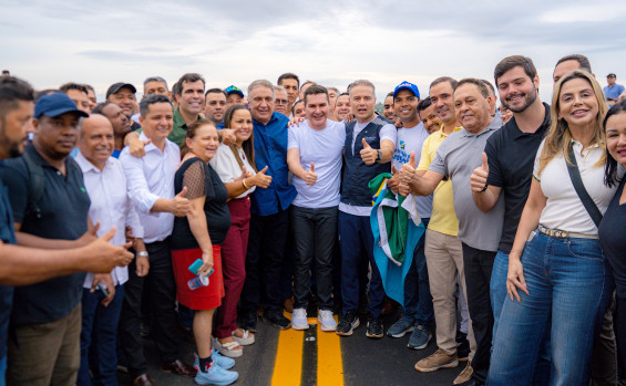 Governador Laurez Moreira e ministro Renan Filho vistoriam obras da Ponte de Xambioá e anunciam entrega para novembro