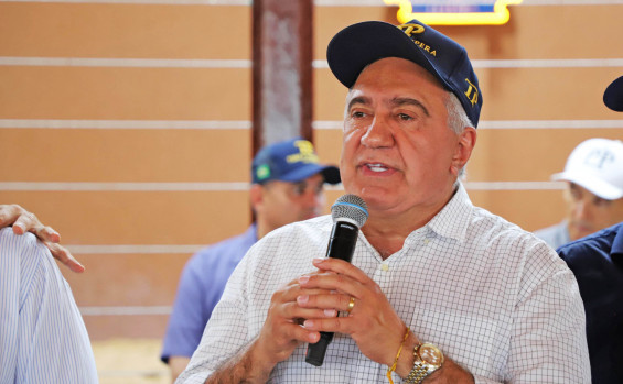 Durante o evento, Laurez Moreira destacou o setor agropecuário como uma das principais forças que impulsionam a economia estadual - Antônio Gonçalves/Governo do Tocantins