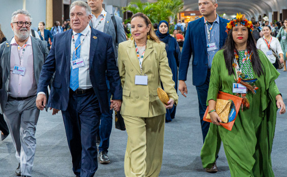 Na COP30, governador Laurez Moreira reforça papel do Tocantins na agenda climática da Amazônia Legal