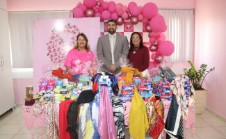SSP-TO realiza entrega de mais de 600 itens de higiene à Liga Feminina de Combate ao Câncer em ação do Outubro Rosa