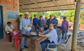 Adapec realiza ação itinerante no Povoado São João para incentivar a declaração do rebanho
