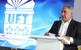 Governador Laurez Moreira participa da posse da nova gestão da UFT e ressalta papel estratégico da educação superior no Tocantins