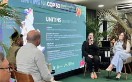 Unitins participa de painéis sobre saúde, meio ambiente e direitos humanos no segundo dia de programação da COP30

