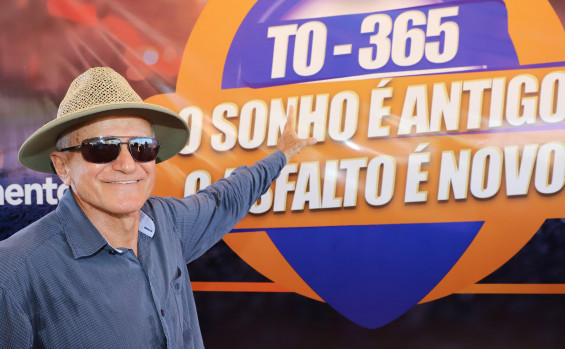 Em Gurupi, governador Laurez Moreira entrega pavimentação do Trevo da Praia e assina Ordem de Serviço para novo projeto de infraestrutura na região