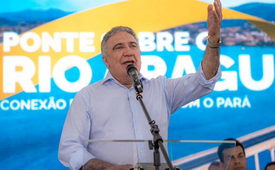 Governador Laurez Moreira celebra a entrega da obra e destaca a importância histórica para o Tocantins - Bruno Maia/Governo do Tocantins