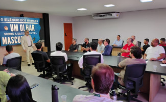 SES-TO intensifica ação do novembro azul com palestra ‘O silêncio dos homens’