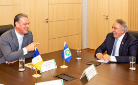 Governador Laurez Moreira busca parceria com Ministério da Agricultura e Pecuária para fortalecer produtores rurais no estado