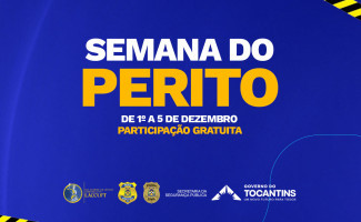 Dia do Perito: Semana especial terá programação em três instituições de ensino no Tocantins