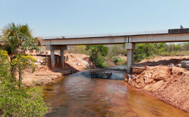 No Jalapão, governador Laurez Moreira entrega ponte sobre o Rio Vermelho e pavimentação de trecho da TO-030 nesta sexta-feira, 28