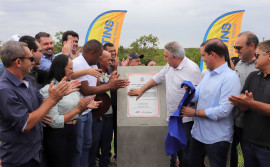 Governador Laurez Moreira entrega ponte sobre o Rio Vermelho e reforça integração entre Lagoa do Tocantins e São Félix, no Jalapão