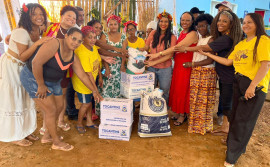 Governo do Tocantins distribui sementes do programa Mesa Farta para comunidade quilombola Barra de Aroeira