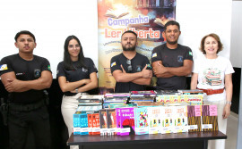 Governo do Tocantins recebe doação de 252 livros para a Unidade Penal de Guaraí e fortalece remição de pena por leitura