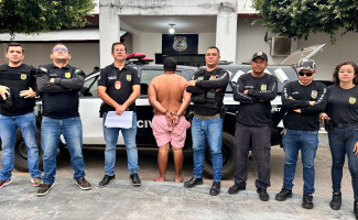 Em Araguatins, Polícia Civil cumpre mandado de prisão contra homem investigado por crime contra o patrimônio público expedido pela Justiça do Estado de Goiás