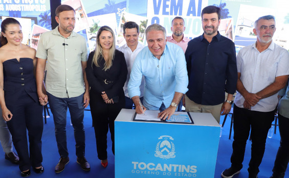 Governador Laurez Moreira autoriza fase final para construção de novo câmpus da Unitins e marca expansão do ensino superior no Bico do Papagaio