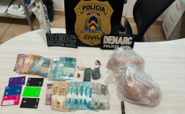 Polícia Civil deflagra Operação Natal Seguro e realiza prisões por tráfico de drogas em Guaraí