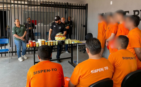Governo do Tocantins amplia capacitações profissionalizantes nas unidades penais