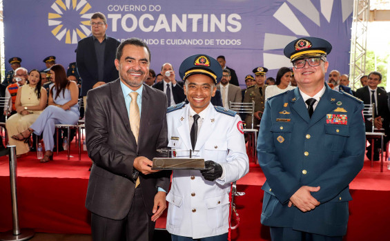 Ao celebrar 33 anos do CBMTO, governador Wanderlei Barbosa destaca a evolução da corporação e a nova trajetória profissional de militares