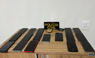 Polícia Civil devolve celulares recuperados a vítimas de furtos e roubos na região sul de Palmas