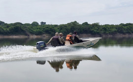 Na região norte do Tocantins, Naturatins apreende mais de mil metros de redes de pesca durante a Operação Piracema

