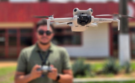 Saúde fortalece ações de vigilâncias com o uso de drones