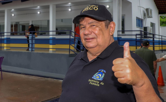 Governador Wanderlei Barbosa inaugura nova estrutura do posto fiscal de Aguiarnópolis e homenageia vítimas do desabamento da Ponte JK