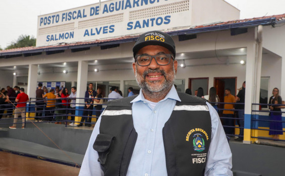 Governador Wanderlei Barbosa inaugura nova estrutura do posto fiscal de Aguiarnópolis e homenageia vítimas do desabamento da Ponte JK
