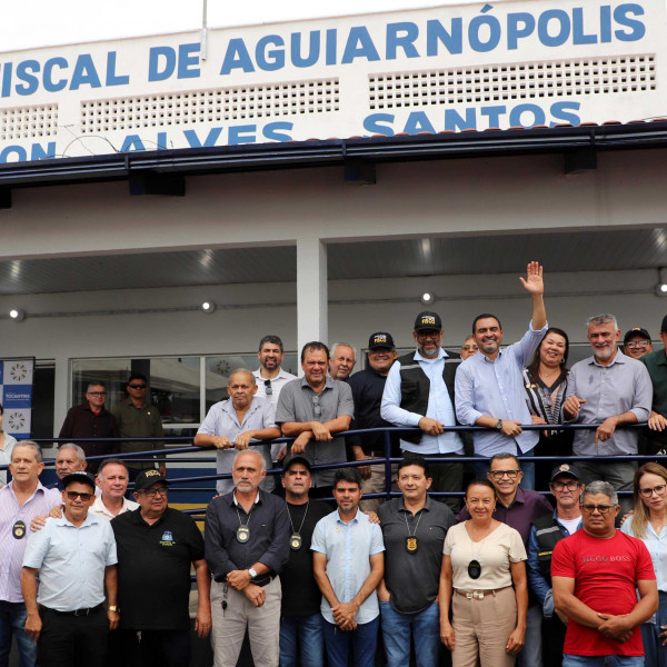 Governador Wanderlei Barbosa inaugura nova estrutura do posto fiscal de Aguiarnópolis e homenageia vítimas do desabamento da Ponte JK