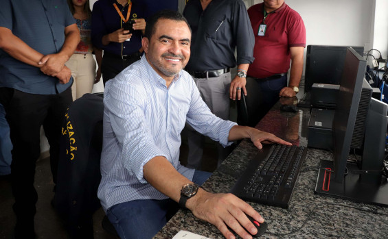 Governador Wanderlei Barbosa inaugura nova estrutura do posto fiscal de Aguiarnópolis e homenageia vítimas do desabamento da Ponte JK