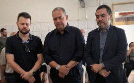 Governador Wanderlei Barbosa presta última homenagem ao ex-governador Moisés Avelino, em Paraíso