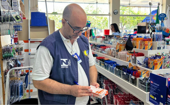 Operação Aulas Seguras: Agência de Metrologia intensifica fiscalização de itens escolares