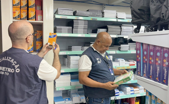 Operação Aulas Seguras: Agência de Metrologia intensifica fiscalização de itens escolares