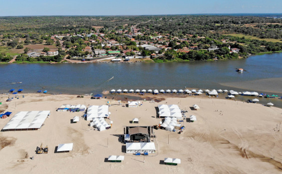 Governo do Tocantins promove praias permanentes como alternativa de lazer nas férias de janeiro
