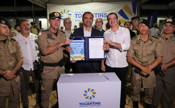 Em Araguaína, governador Wanderlei Barbosa participa de passagem de comando do 2º Batalhão da PM e anuncia investimentos de R$ 3,5 milhões para fortalecimento da unidade