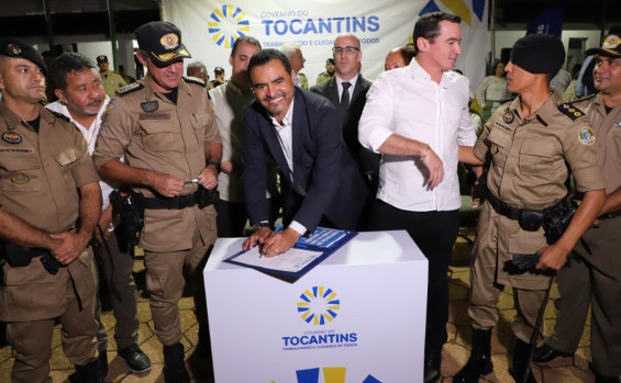 Em Araguaína, governador Wanderlei Barbosa participa de passagem de comando do 2º Batalhão da PM e anuncia investimentos de R$ 3,5 milhões para fortalecimento da unidade